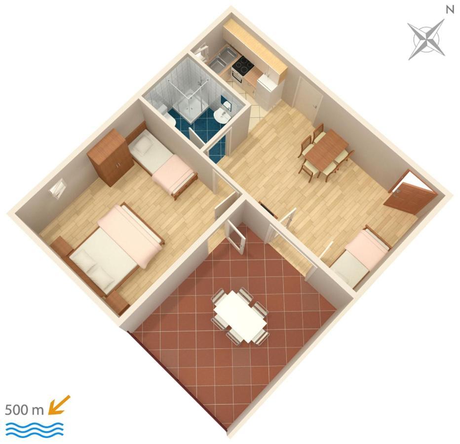 Apartments With A Parking Space Zavala, Hvar - 8912 Ngoại thất bức ảnh